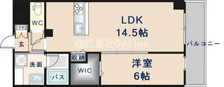 ベルンガーデン勝山北【1階】の間取り