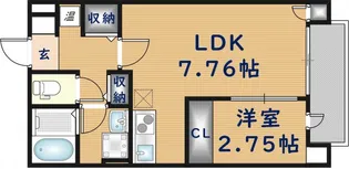 ル・プラトー【2階】の間取り
