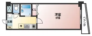 アベニューリップル小阪【7階】の間取り