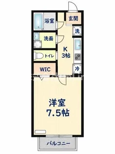 メゾン・ソレーユ【2階】の間取り