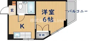 ロータリープロピオ【3階】の間取り