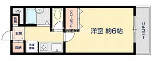 ミーテ大和【2階】の間取り