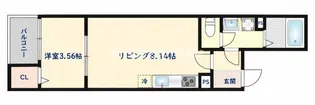 F+style八尾西山本町1号館【3階】の間取り