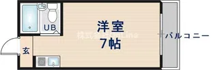 長栄寺ハイツ【1階】の間取り