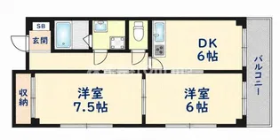 メゾン三島【3階】の間取り