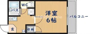 パレスハイツ A棟【2階】の間取り