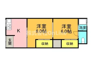 播磨ハウス【2階】の間取り