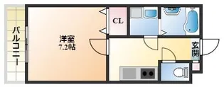 リベルタ布施【1階】の間取り