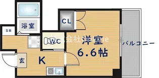 レジデンスやまびこ【7階】の間取り