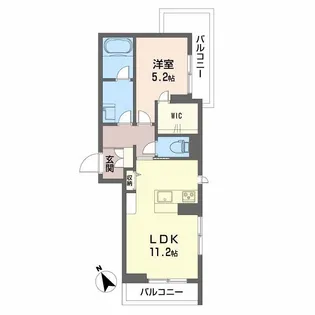 Comodo.TT【0303号室】の間取り