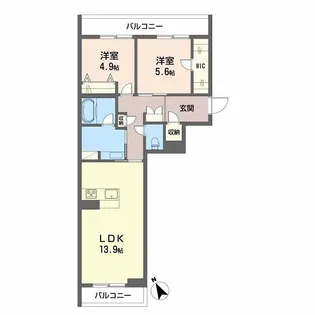 Comodo.TT【0301号室】の間取り