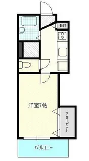 BIGBAN【0207号室】の間取り