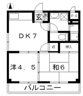 ロゼ松縄【0303号室】の間取り