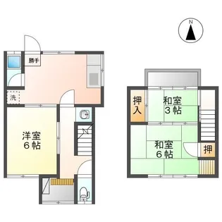 香川県高松市木太町【一戸建】の間取り