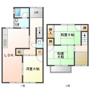 香川県高松市木太町【一戸建】の間取り