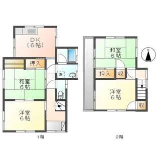 香川県高松市木太町【一戸建】の間取り