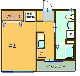 ルミエール紅葉台【0103号室】の間取り