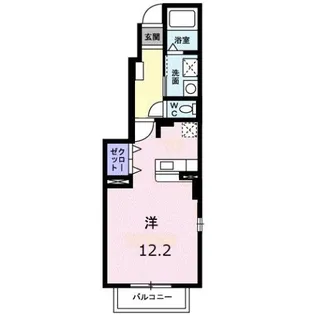 ロイヤルスクウェア 一宮Ⅱ【1階】の間取り