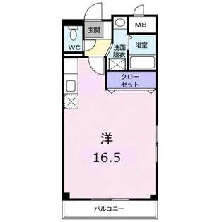 エトワール【1階】の間取り