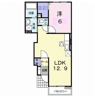 パル・ガーデン 6【1階】の間取り