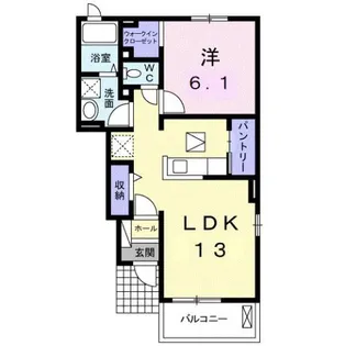 フィレール S【1階】の間取り