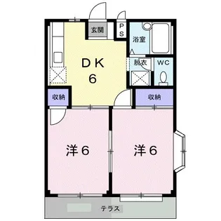エルディム森Ⅰ【1階】の間取り