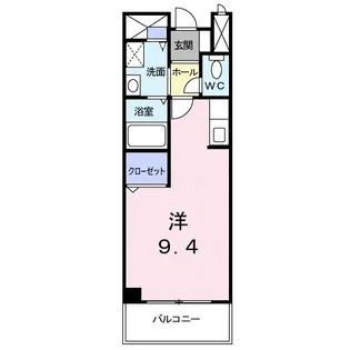 リフティ新浜 Ⅰ【2階】の間取り