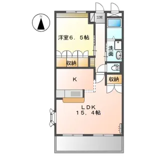 ロイヤルコーポ中川【3階】の間取り