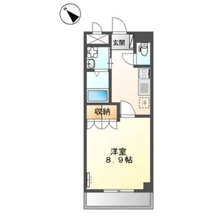 ブエナビスタ【1階】の間取り