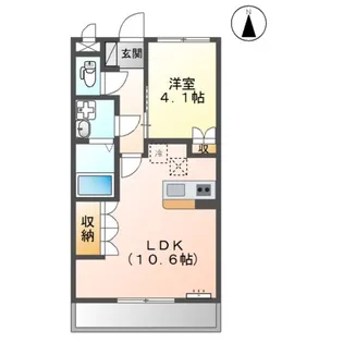 ソフィア【1階】の間取り