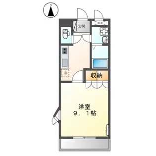 ワンダーハウス B【1階】の外観