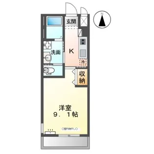 ロココ【1階】の間取り