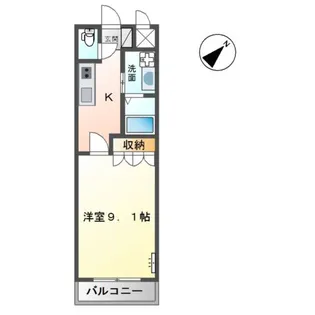ボア・ソルテ【1階】の間取り