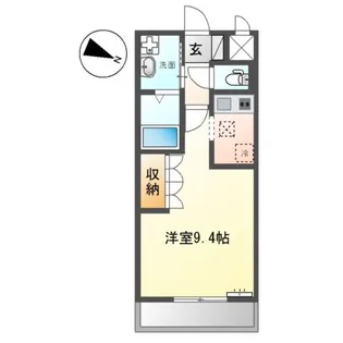 ラ・フォルテ【1階】の間取り