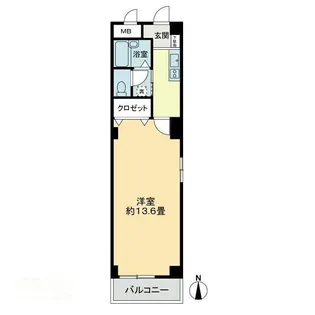 フィネスFUTAMI【0201号室】の間取り