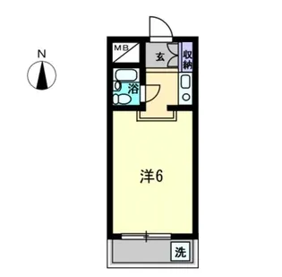 アルファ宮脇町【0102号室】の間取り