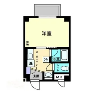 アルファコンフォート高松【0601号室】の間取り