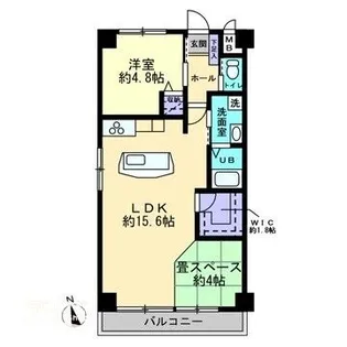 モアガーデンII【0204号室】の間取り