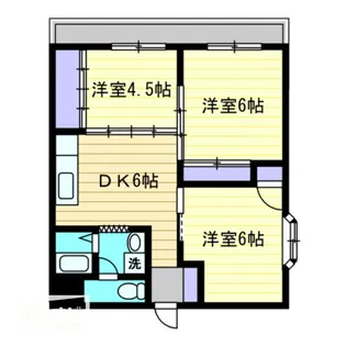 Rapport deux 〜ラポール ドゥ〜【0305号室】の間取り