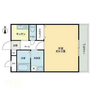 ガレージライフ高松東【0201号室】の間取り