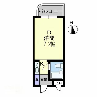 アルファ西宝町【0110号室】の間取り