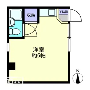 片山第2ビル【0301号室】の間取り