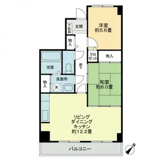 プラージュ司【0503号室】の間取り