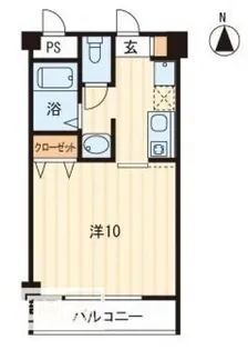 ヴァルム・Y【0201号室】の間取り