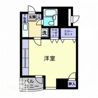 アーバン錦町【0205号室】の間取り