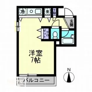 フォレストコート藤塚【0502号室】の間取り