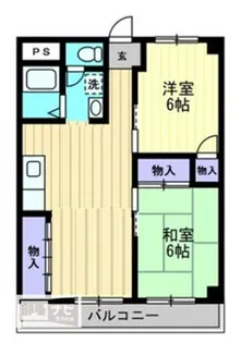 Rapport deux【0303号室】の間取り