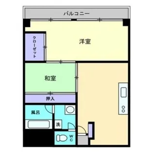 労住協第9ビル木太マンション【0409号室】の間取り
