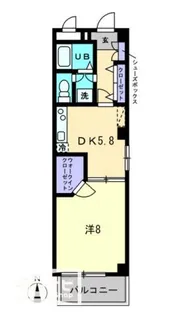 スピリア三条【0301号室】の間取り