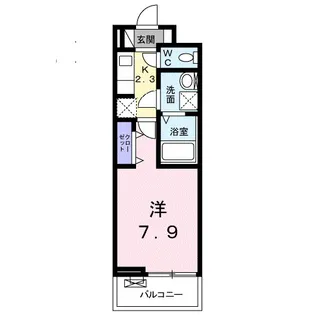 ル・ボヌール新居浜【3階】の間取り